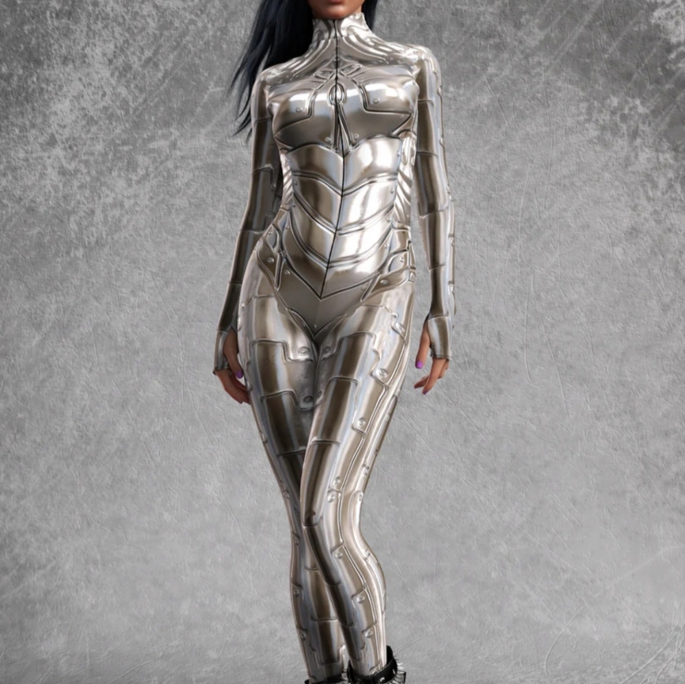 Robot Mechanical Halloween Bodysuit- Brand New!